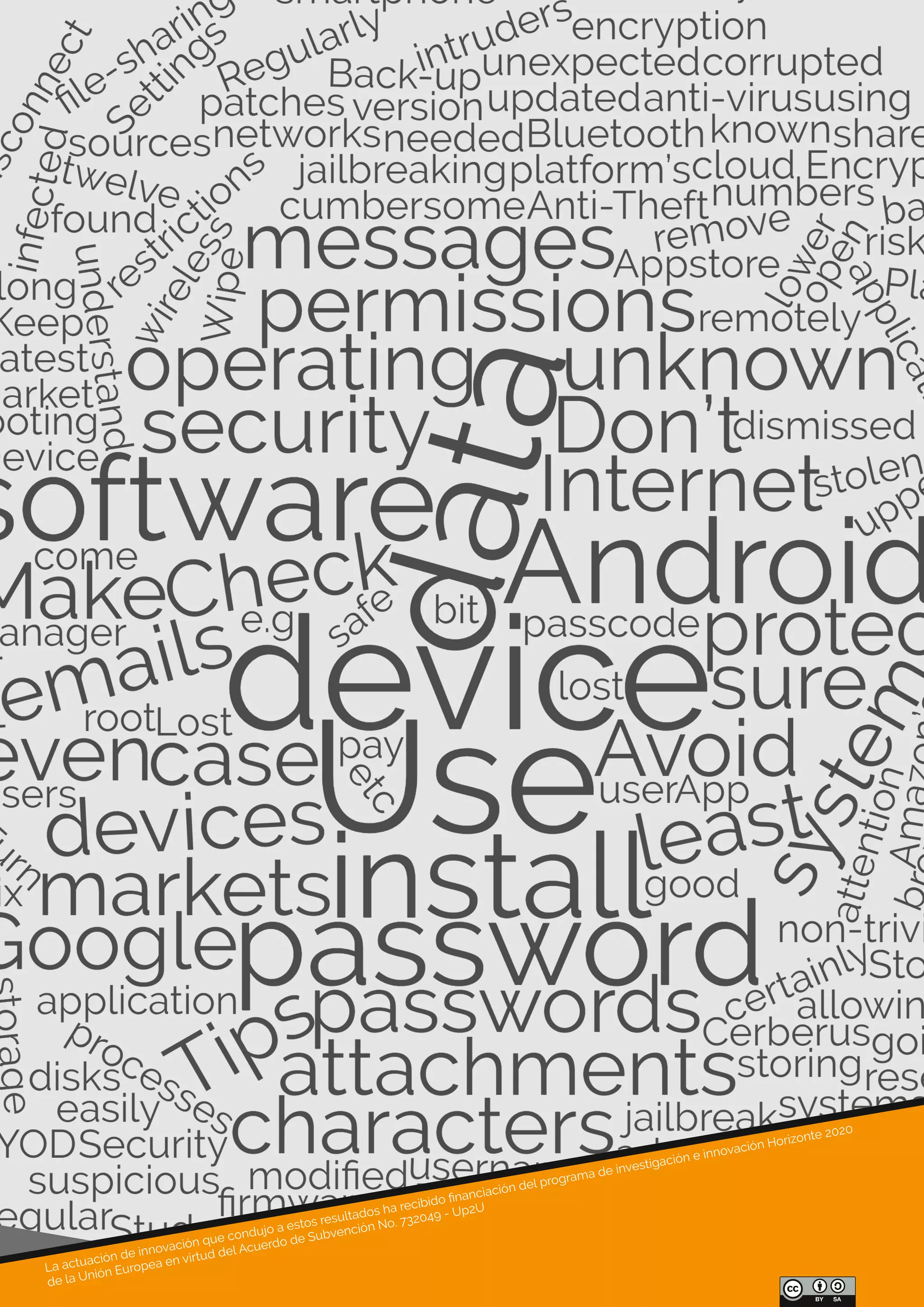 La actuación de innovación que condujo a estos resultados ha recibido ﬁnanciación del programa de investigación e innovación Horizonte 2020
de la Unión Europea en virtud del Acuerdo de Subvención No. 732049 - Up2U
 