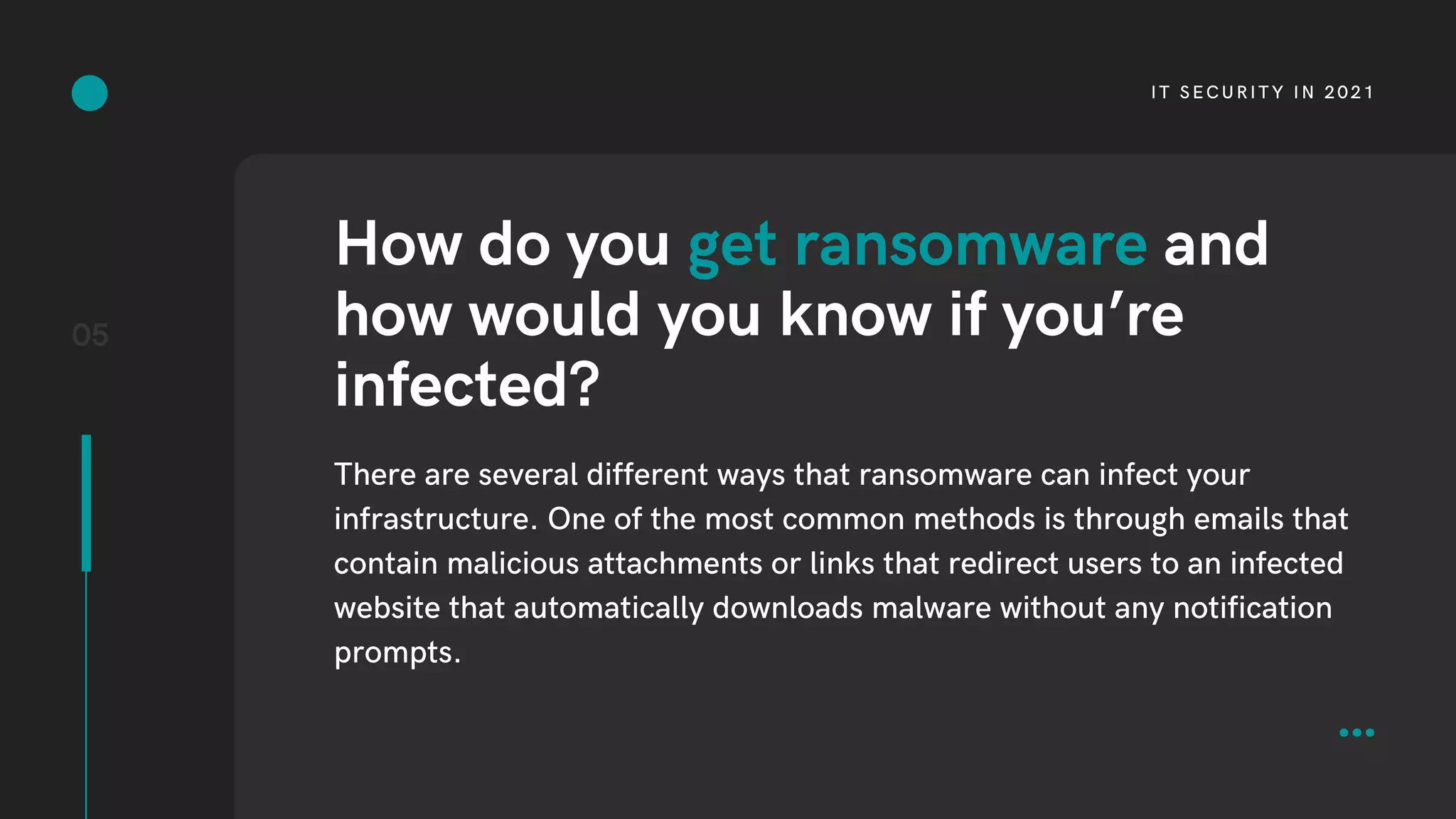 IT security in 2021: Why Ransomware Is Still The Biggest Threat