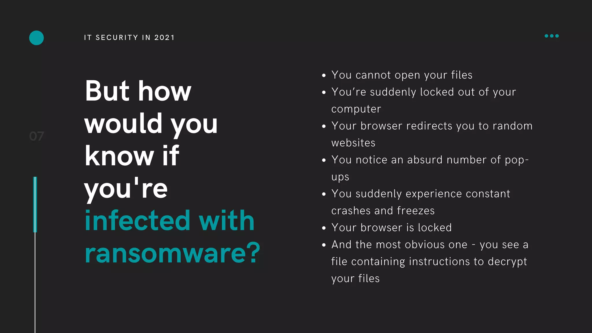 IT security in 2021: Why Ransomware Is Still The Biggest Threat