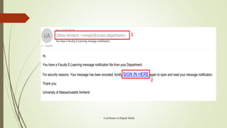 Certificate in Digital Skills
 