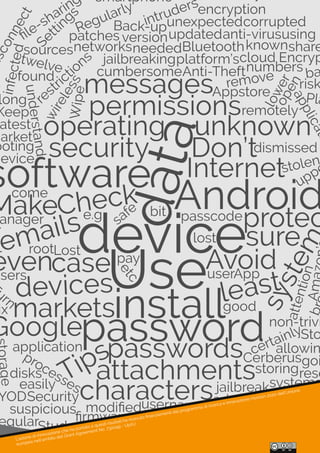 L'azione di innovazione che ha portato a questi risultati ha ricevuto ﬁnanziamenti dal programma di ricerca e innovazione Horizon 2020 dell'Unione
europea nell'ambito del Grant Agreement No. 732049 - Up2U
 