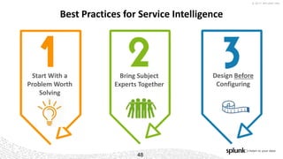 Building Service Intelligence with Splunk IT Service Intelligence (ITSI ...