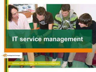 IT service management 