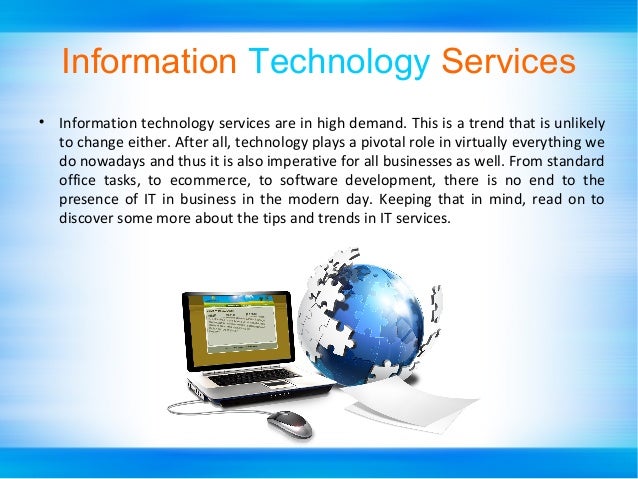 information technology report sle information technology services trends in 2015 information technology report sle information technology services trends in 2015