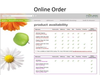 Online Order
 