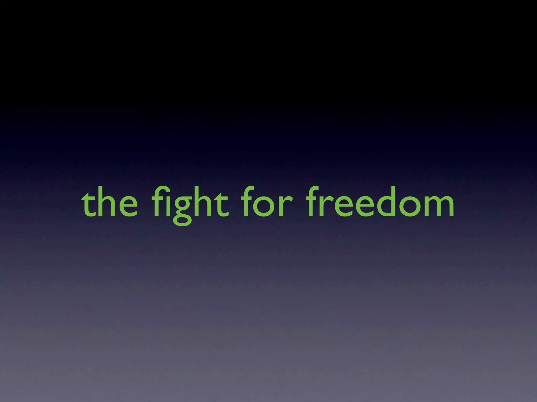 The Changing Battlefield for Freedom Online