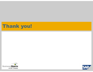 Thank you!




© SAP 2008 / Page 68
 