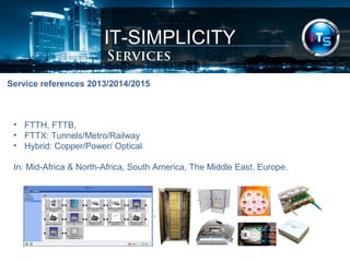 ITSimplicity ftth engineering services | PPT