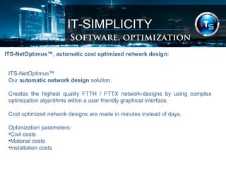 ITSimplicity ftth engineering services