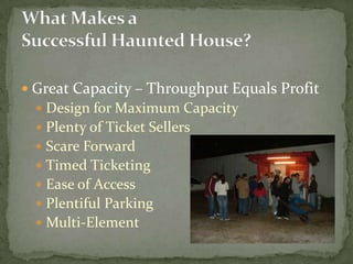 Great Capacity
Throughput Equals Profit
Design for Maximum Capacity
Plenty of Ticket Sellers
Scare Forward
Ease of Ac...