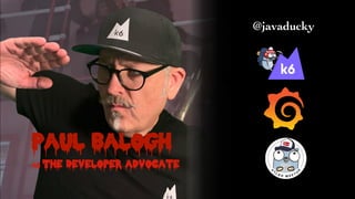 As The Developer Advocate
Paul Balogh
@javaducky
 