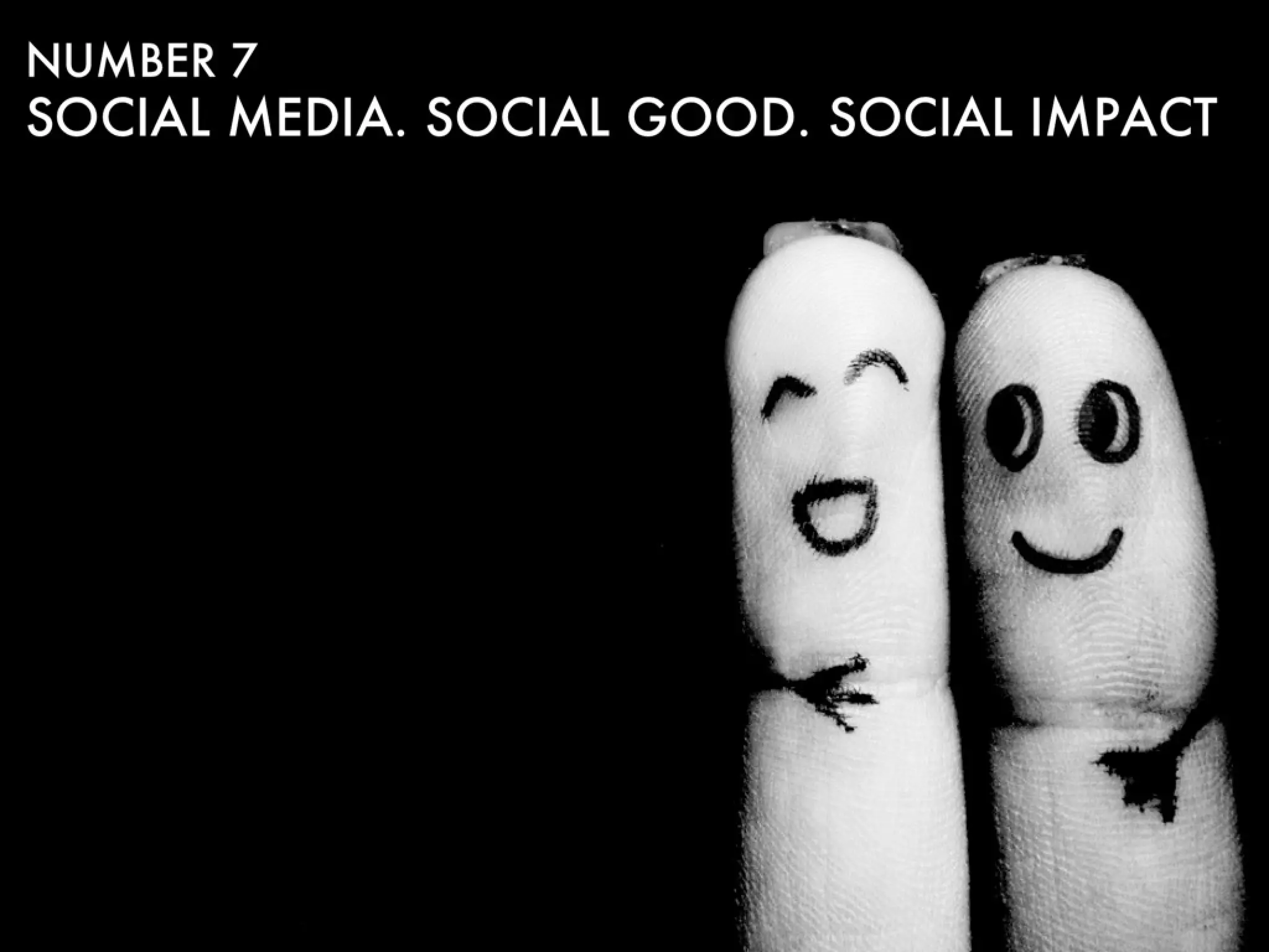 It's just a social thing