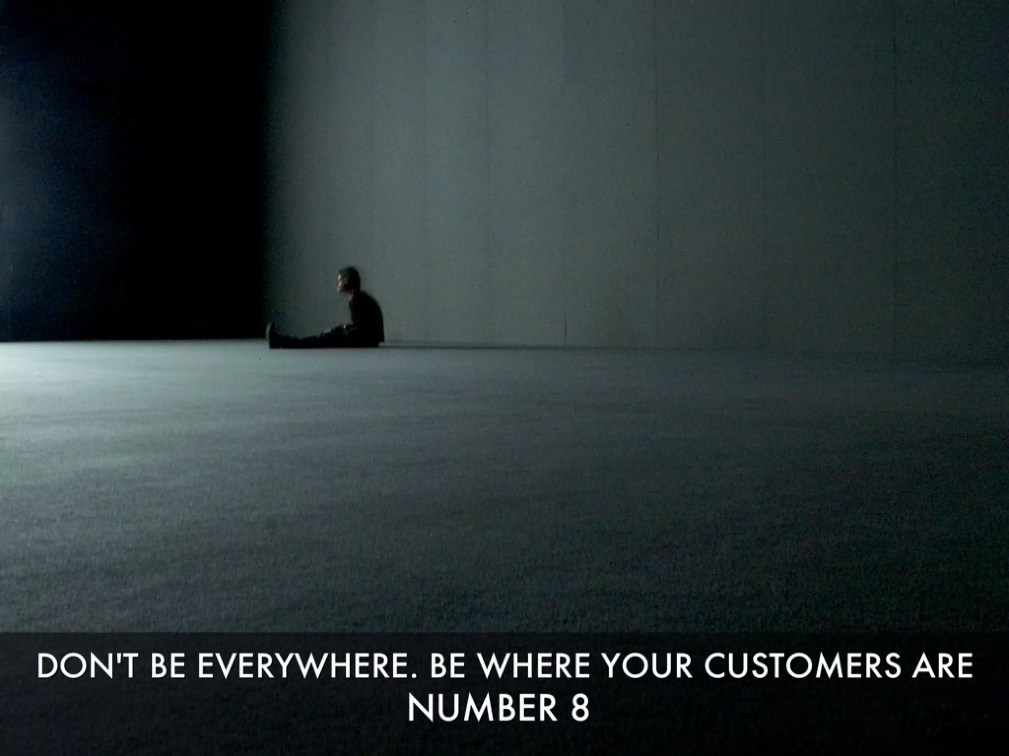 It's just a social thing