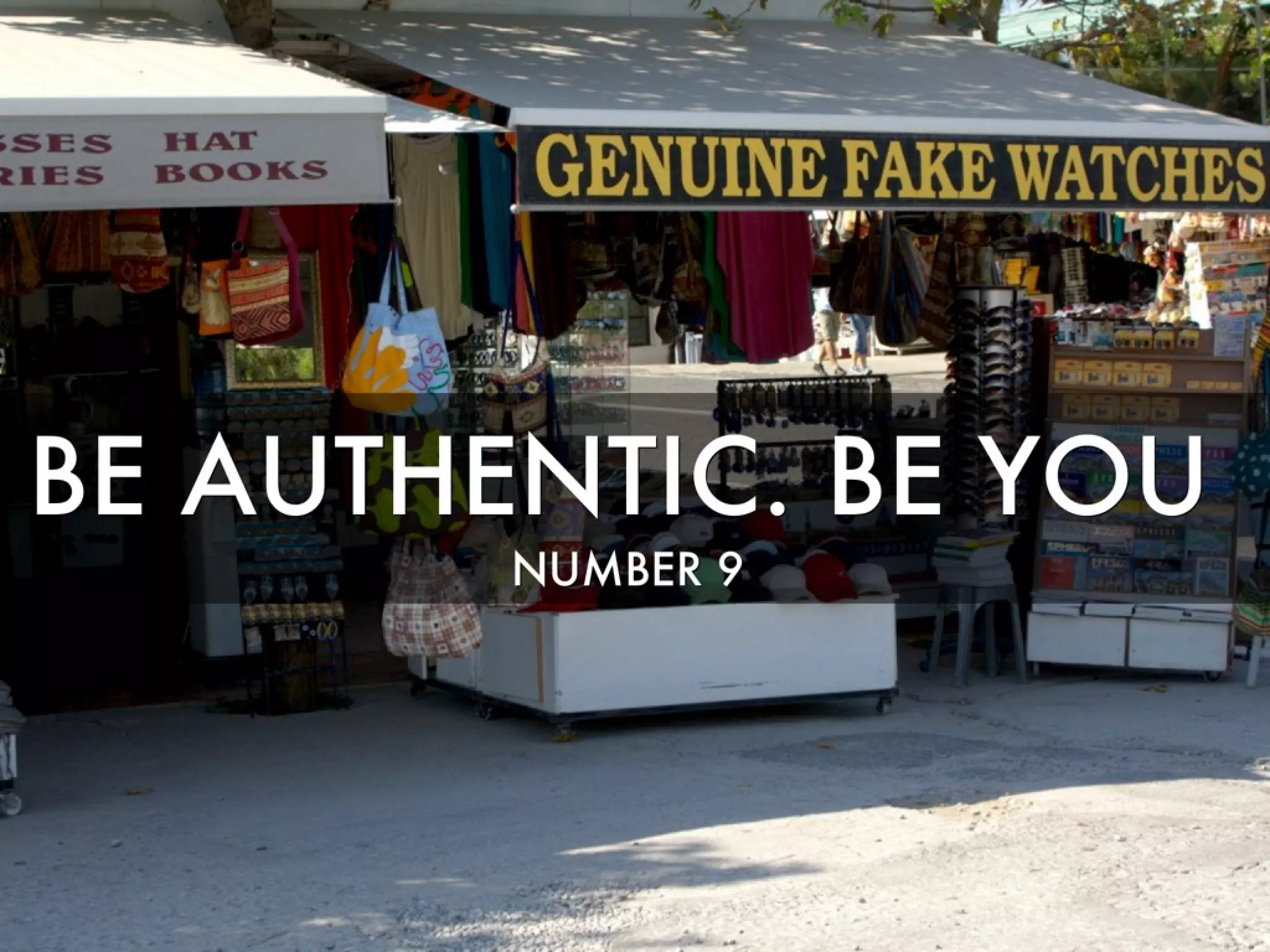 It's just a social thing