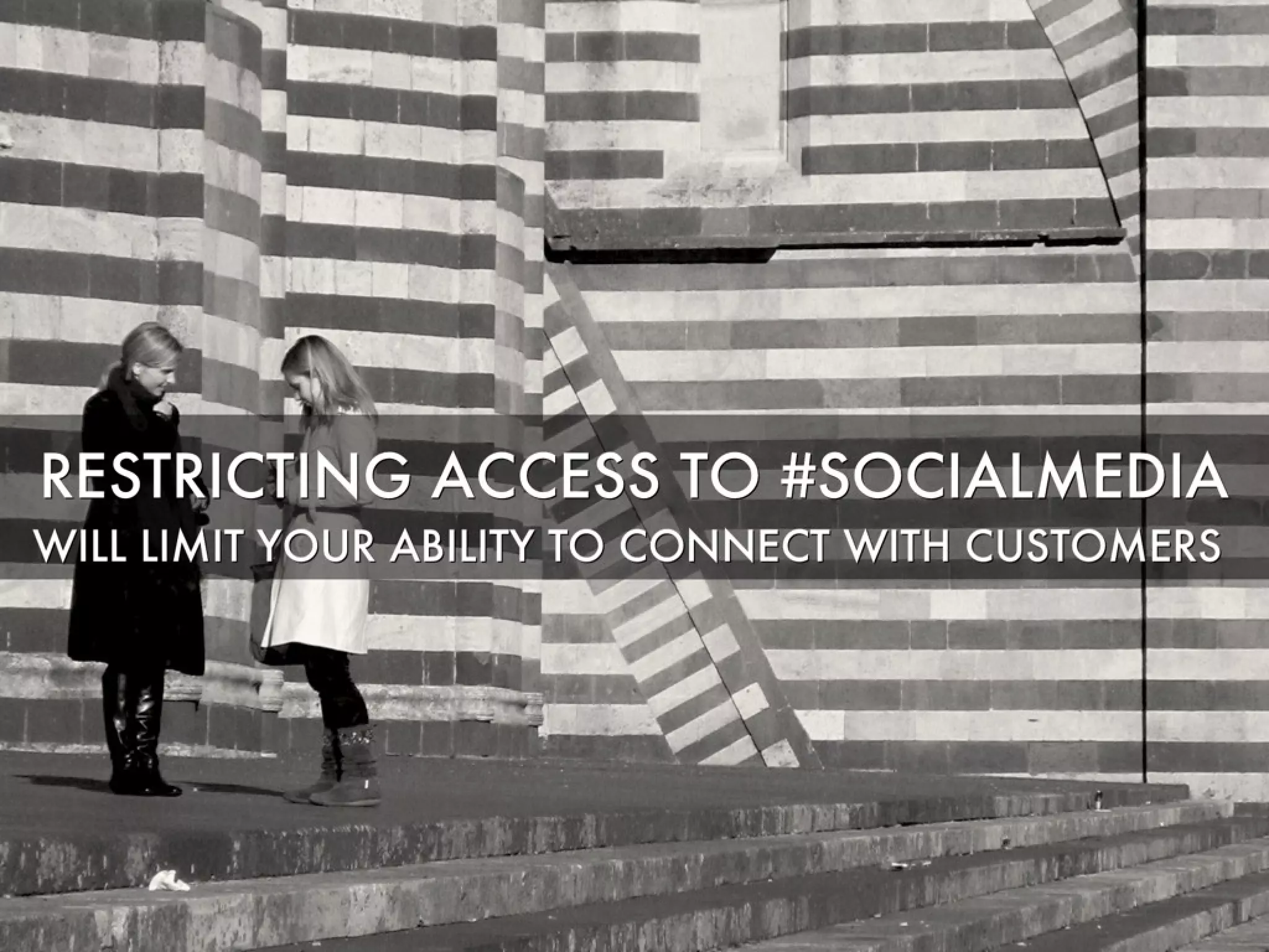 It's just a social thing