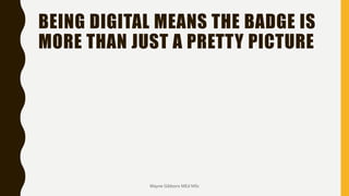 Digital Open Badges presentation | PPTX