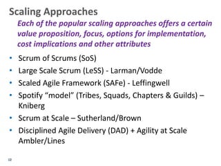 Agile At Scale Practices – Agile At Scale Definition – JYNFLT