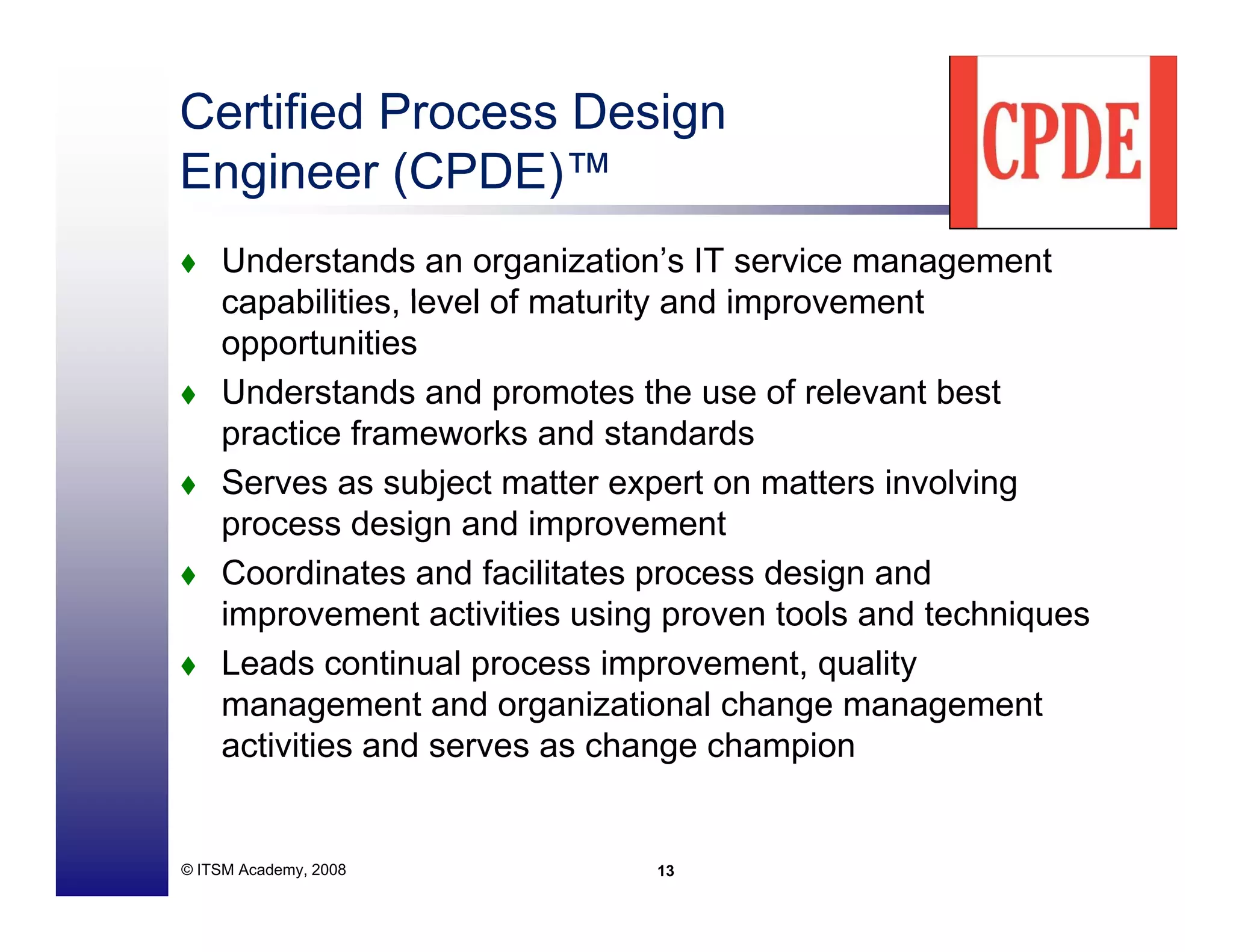 Putting the PRO in PROcess Design - ITSM Academy Webinar