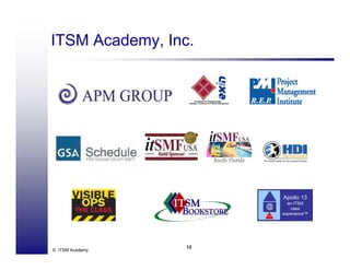 V3 Continual Service Improvement - ITSM Academy Webinar