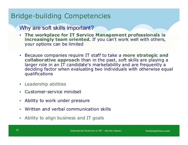 generational dynamics in service management tips for example of ability to work under pressure