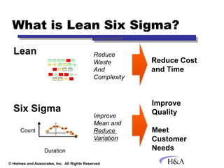 Using Six Sigma to Drive Service Desk Improvements | PPTX
