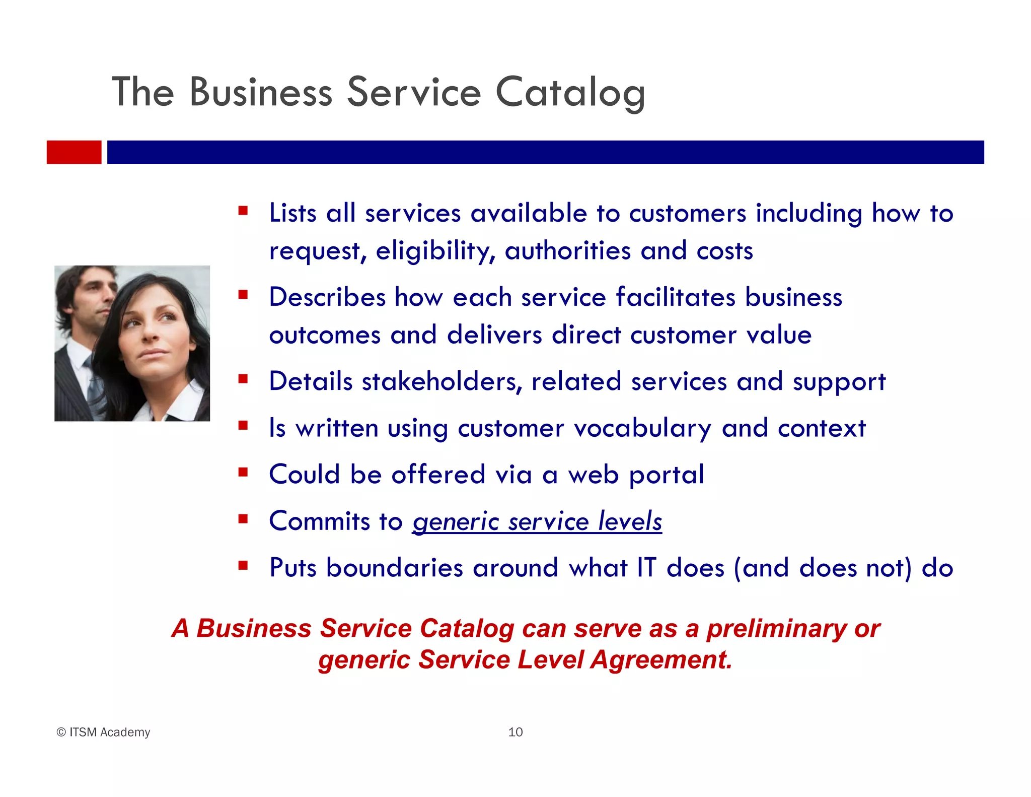 IT and Business Service Catalogs PDF