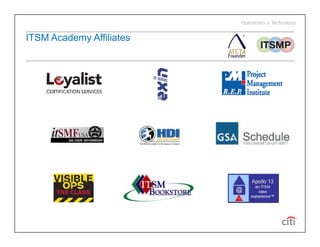ITSM Academy Affiliates
 