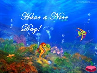 Have a Nice
Day!
 