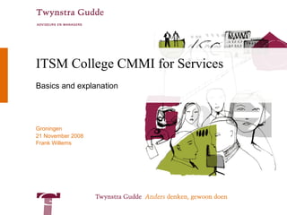 ITSM College CMMI for Services Basics and explanation 