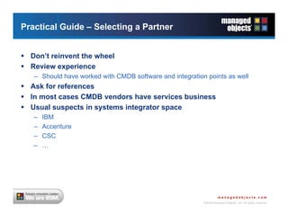 CMDB as a Corporate Asset