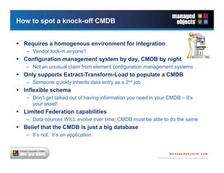 CMDB as a Corporate Asset