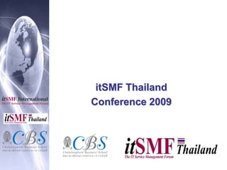 itSMF Thailand Conference 2009 