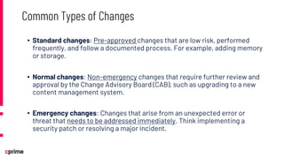 How to Enable Change Management with Jira Service Management | PDF