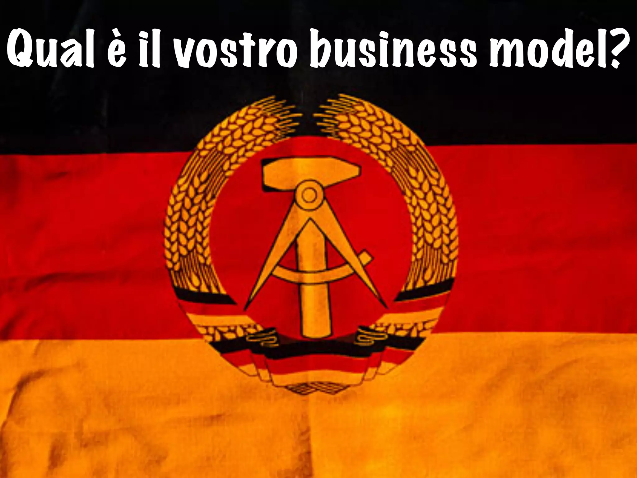 Qual è il vostro business model?
 