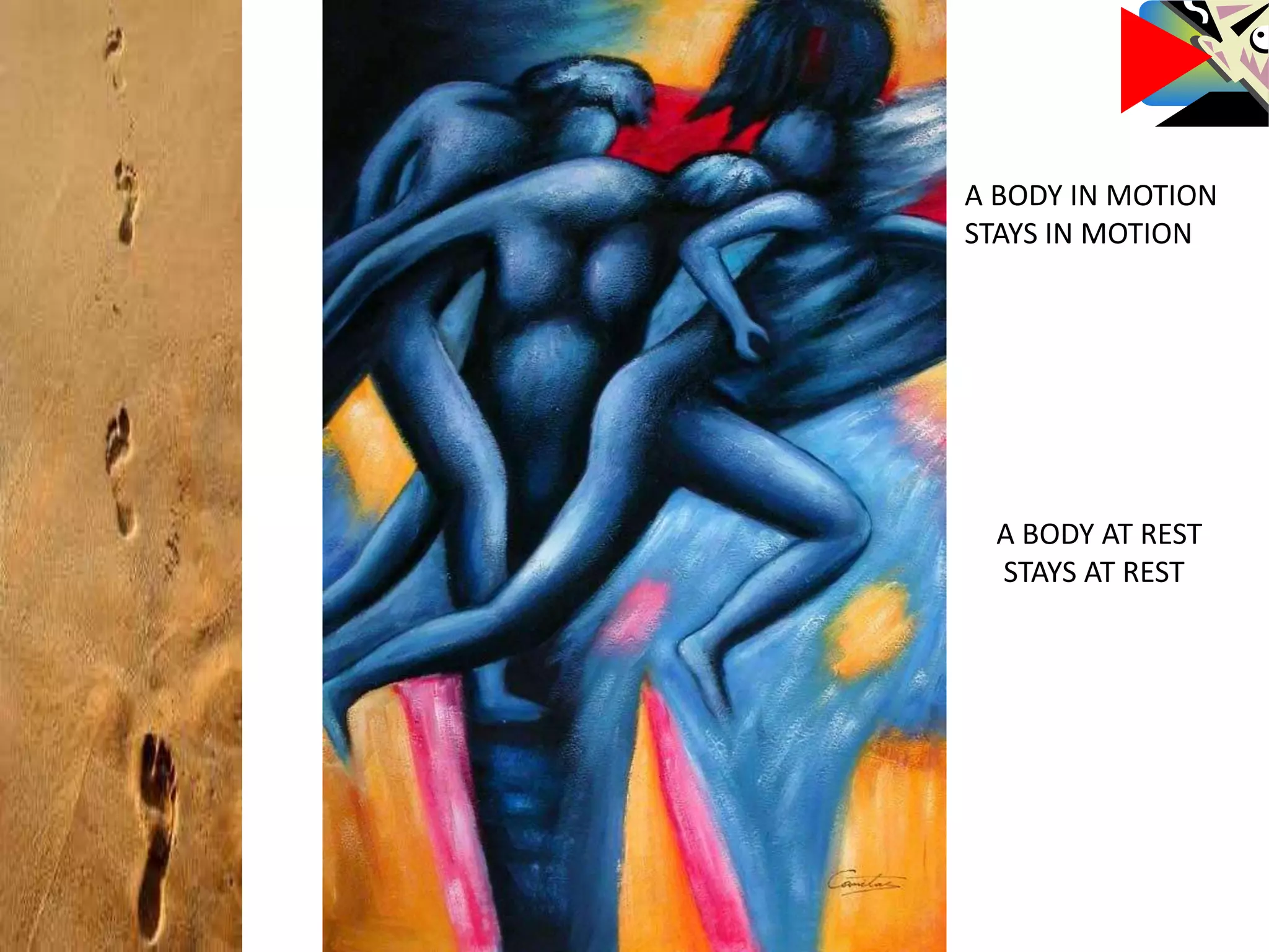 Blow Your Horn Publication
A BODY IN MOTION
STAYS IN MOTION
A BODY AT REST
STAYS AT REST
 