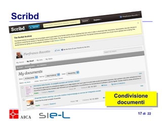 Scribd Condivisione documenti  di  22 