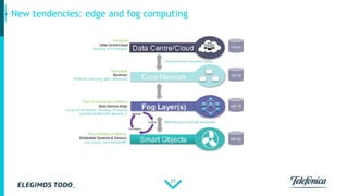 27
New tendencies: edge and fog computing
 