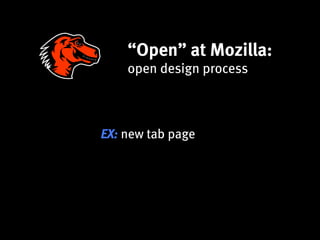 Design processes in the open-source era オープンソース時代のデザインプロセス Slide 61