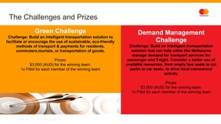 ©2015 MasterCard. 
Proprietary and Confidential
The Challenges and Prizes
5
December 2, 2015
Green Challenge
Challenge: Bu...