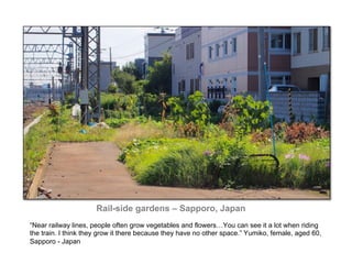 It's real, not fake like a park: informal greenspace as anti-gentrification strategy?