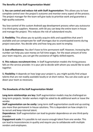 IT Staff Augmentation vs. Managed Services – What to Choose for Your ...