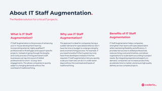 IT Staff Augmentation to Scale Your Team Without Slowing Down Delivery ...