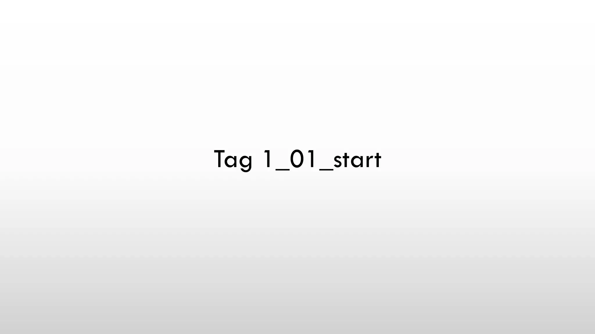 Tag 1_01_start
 