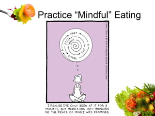 Practice “Mindful” Eating 