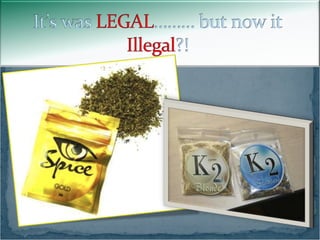 Spice, K2, Legal Weed, Salvia 