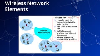 55
Wireless Network
Elements
 