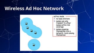 59
Wireless Ad Hoc Network
 
