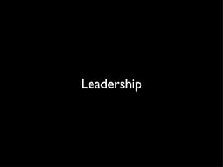 Leadership 