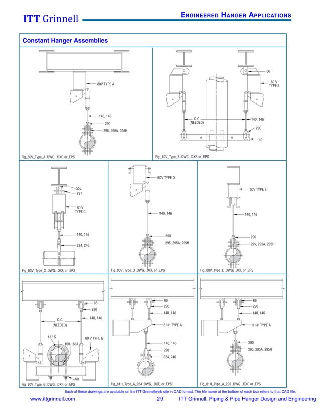 Itt grinnell pipe hanger design & engineering 2008