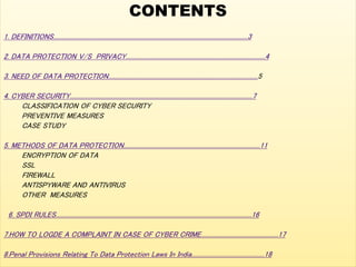 Data protection and privacy | PPTX